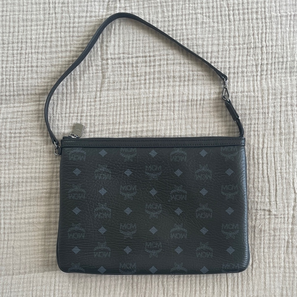 MCM Visetos Pouch/Shoulder Bag